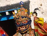 Mustang Lo Manthang Tiji Festival Day 1 05-3 Masked Dancer Close Up